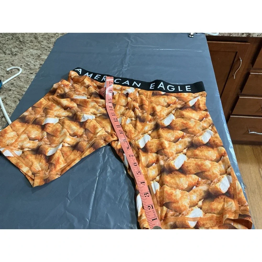 American Eagle Flex Men's XXL Boxer Briefs Chicken Nugget Print NWOT 6